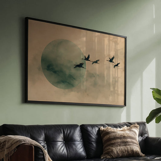 Birds Follow The Jade Moon