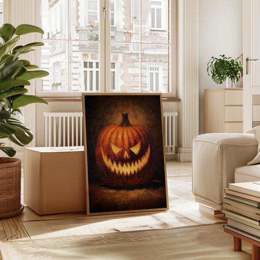 Flickering Grin of Autumn's Haunt