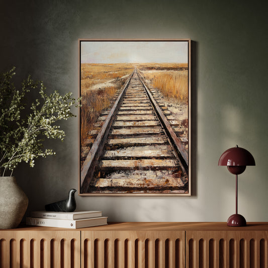 Nowhere Track Through the Open Plains