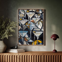 Martinis Dance In Cubist Night