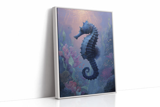 Sapphire Dancer Among Coral Dreams