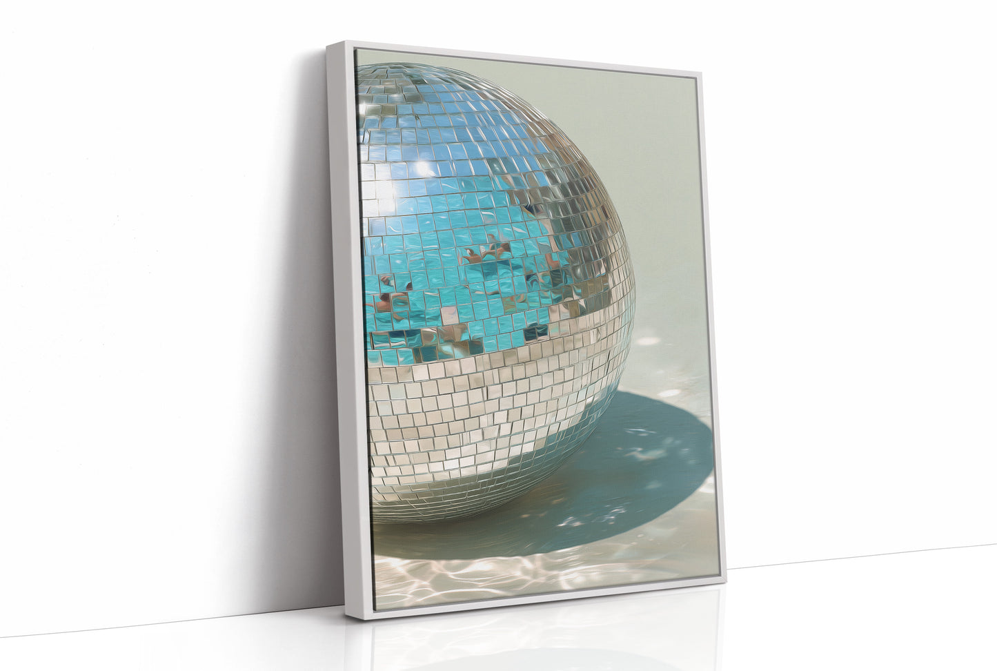 Reflections in Aqua Light