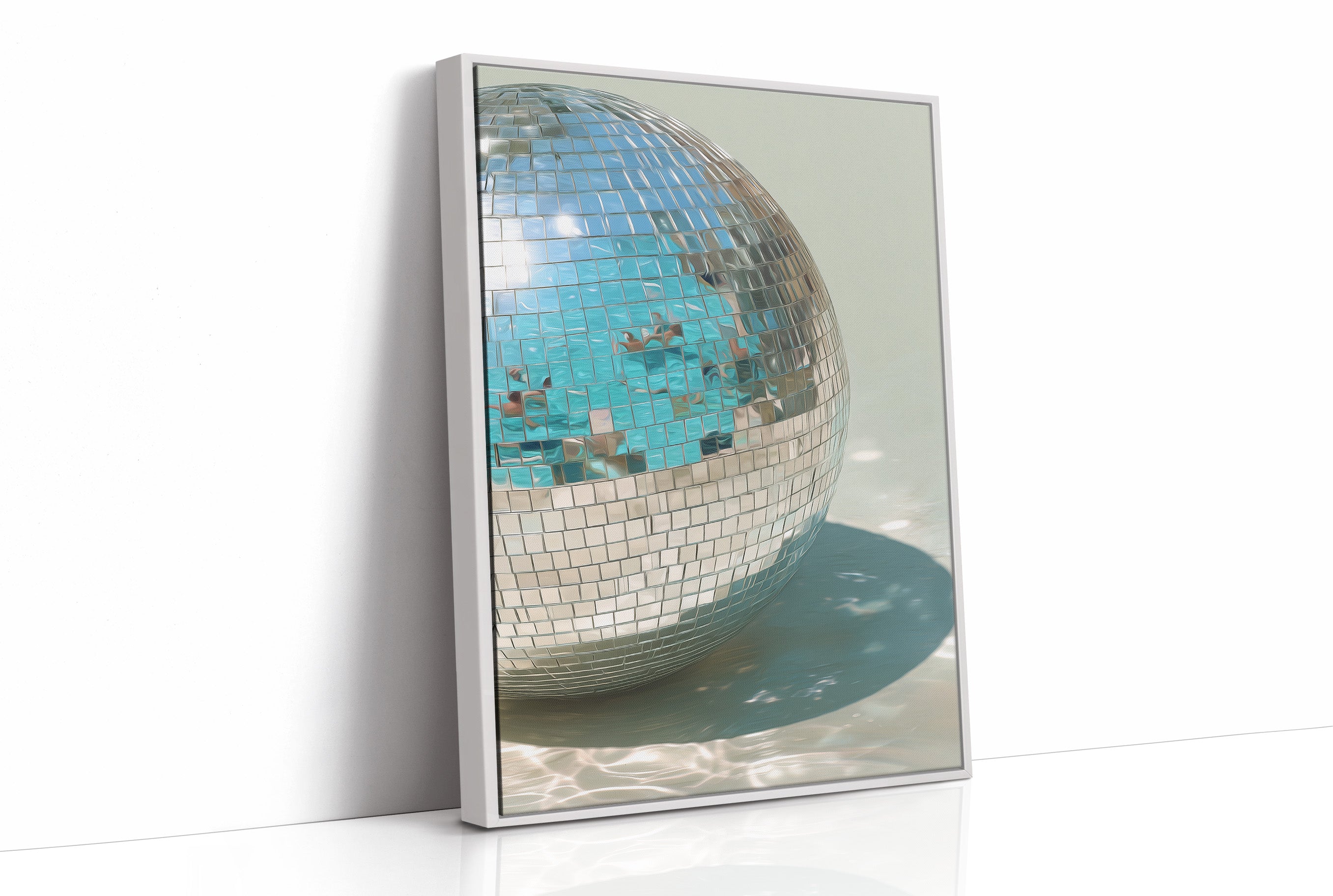 Reflections in Aqua Light