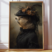 Elegance in Fur and Feathers
