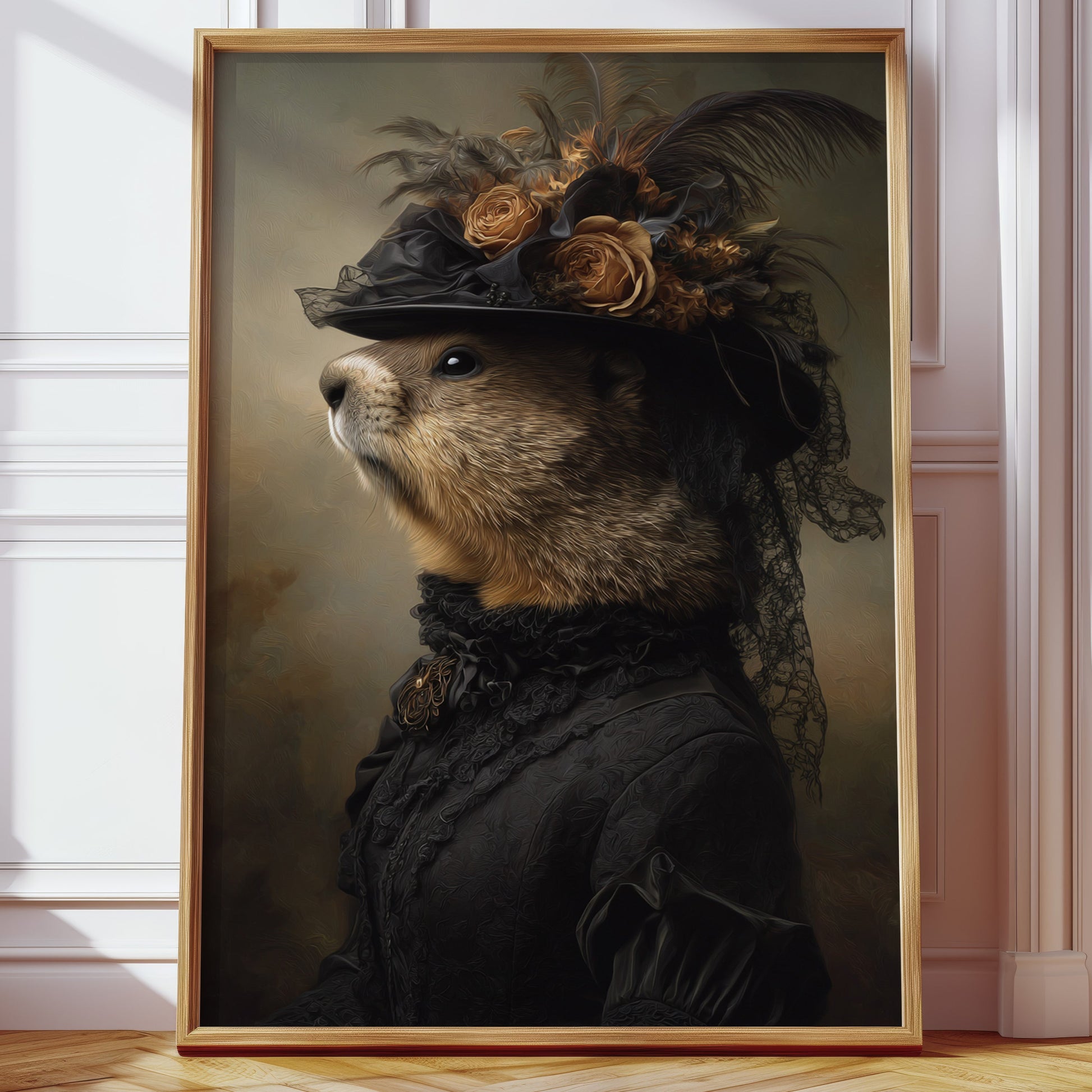 Elegance in Fur and Feathers