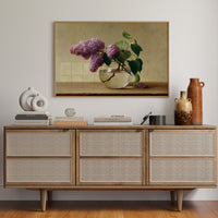Lilacs Dance In Crystal Light