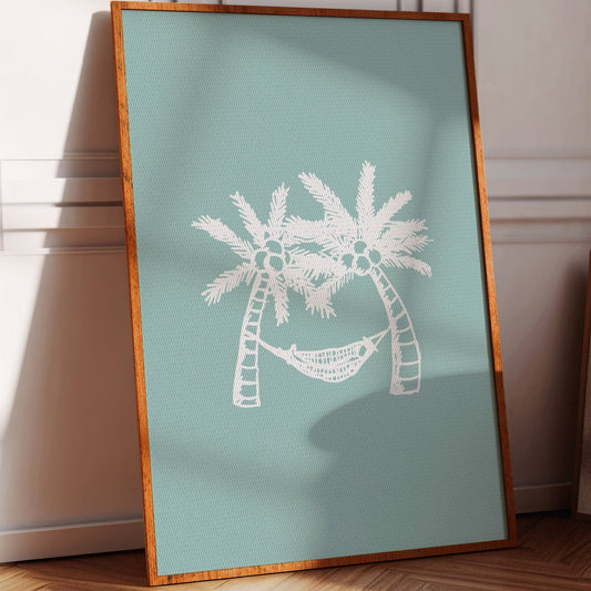Island Rest Between Gentle Palms