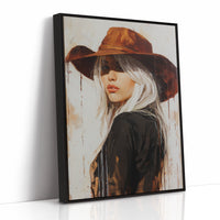 Rust And Platinum Desert Muse