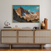 Alpine Peaks Touch Morning Light