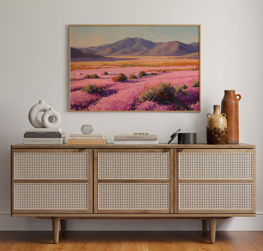 Desert Blooms Paint Mountain Dreams