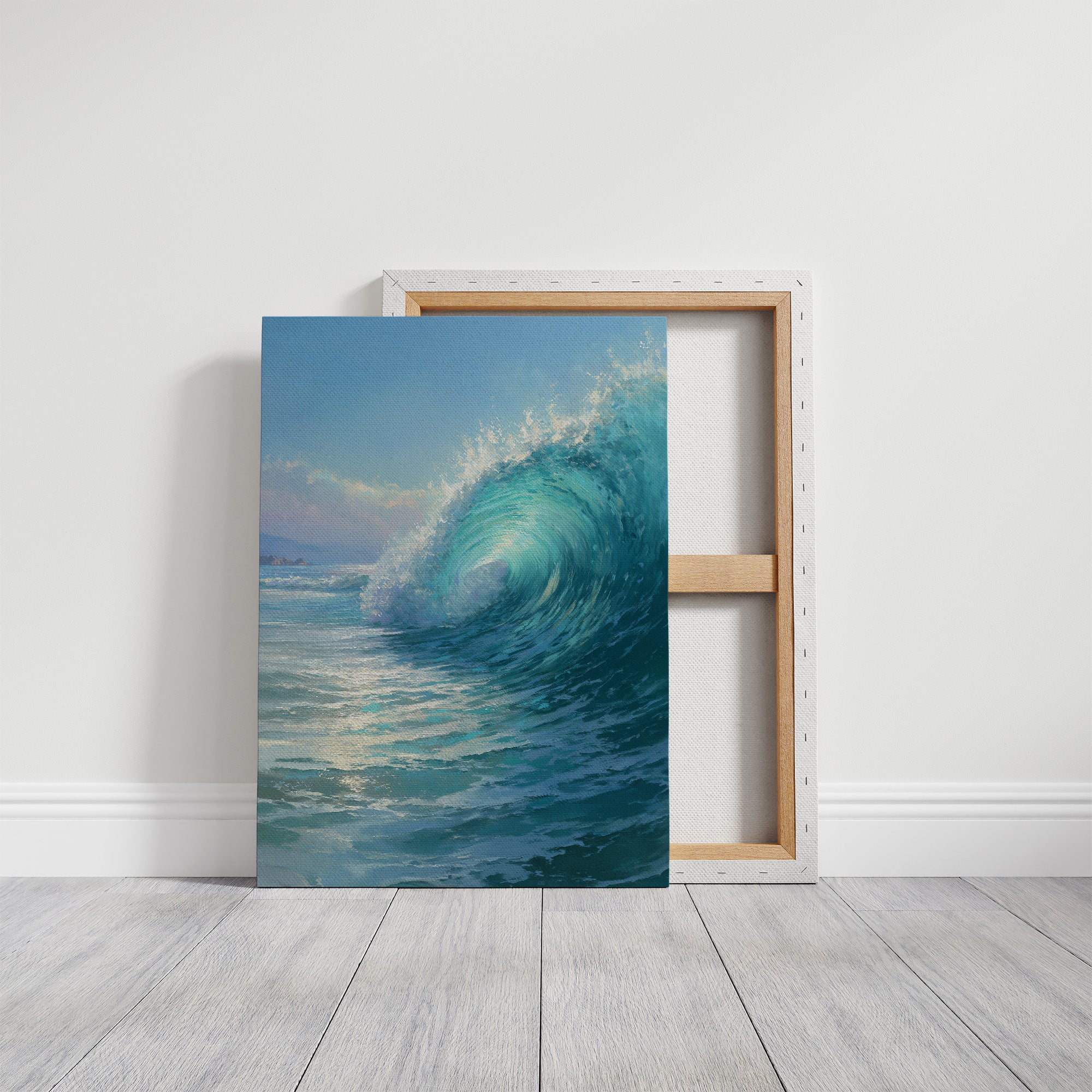 Coastal Memories Rest Against Leather