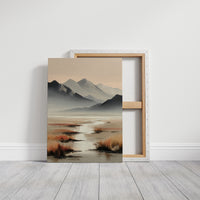 Copper Marshes Meet Mountain Mist