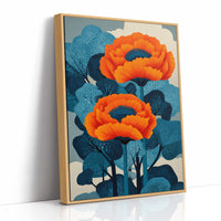 Two Fires in a Blue Forest