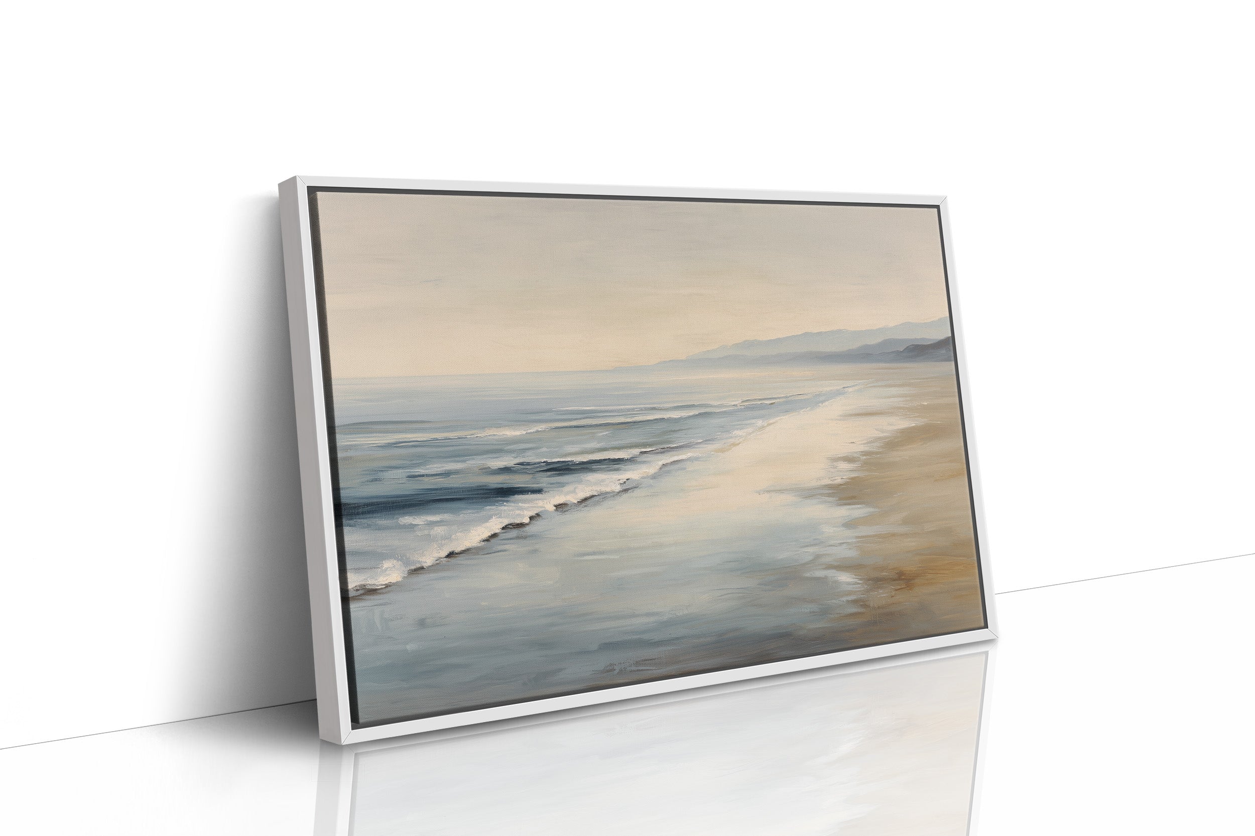 Dawn Breaks Along Silent Shores