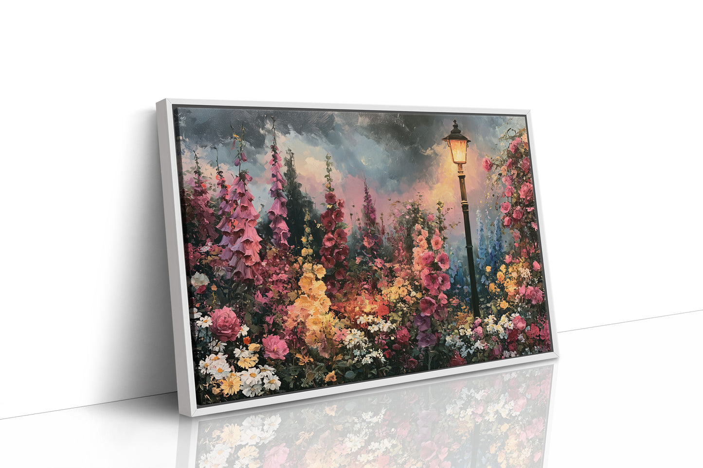 Lamplight in the Cottage Garden