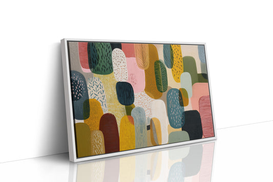 Layered Forms in Warm Light