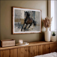 Untamed Spirit Breaks Through Storm