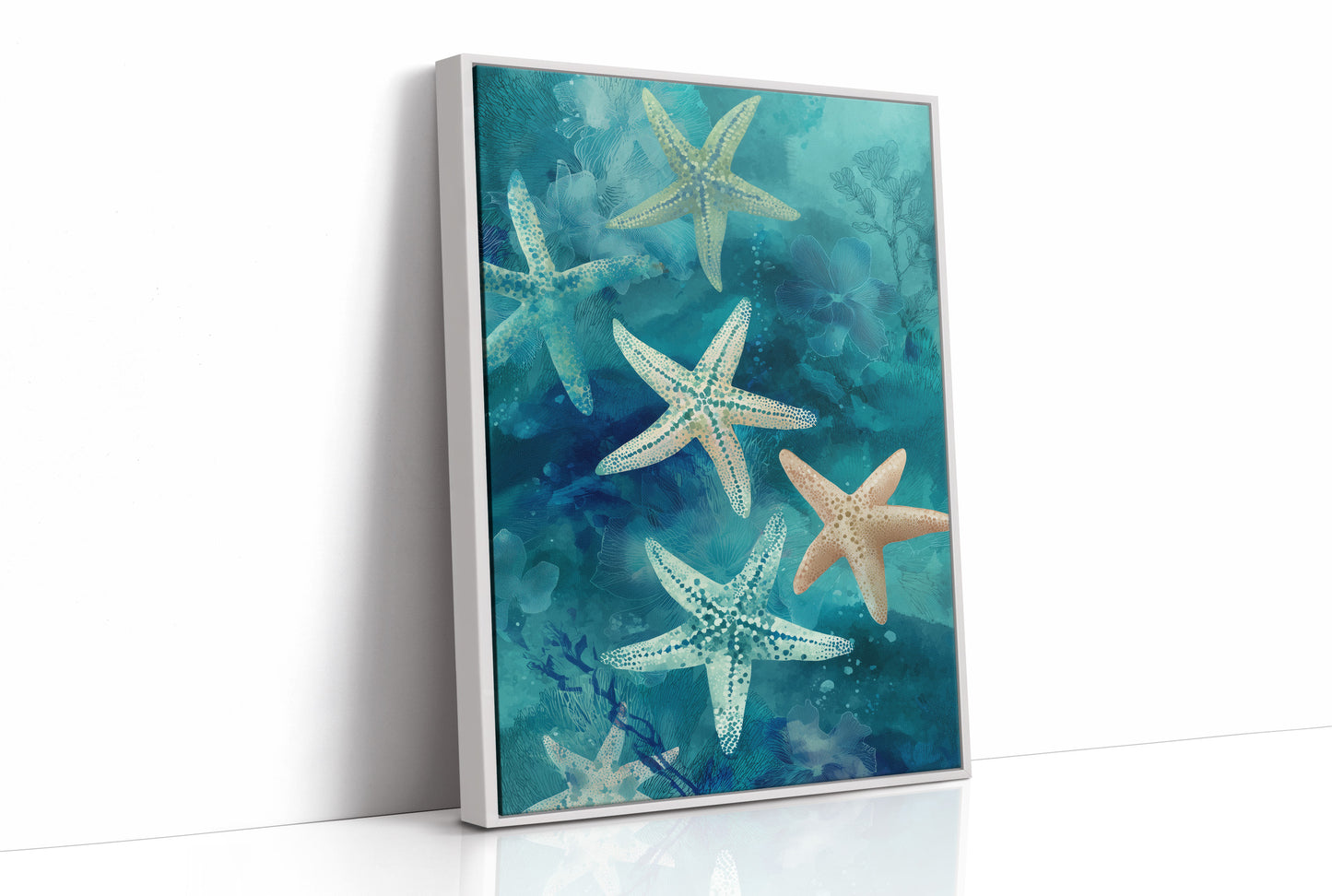 Celestial Navigators in Azure Depths