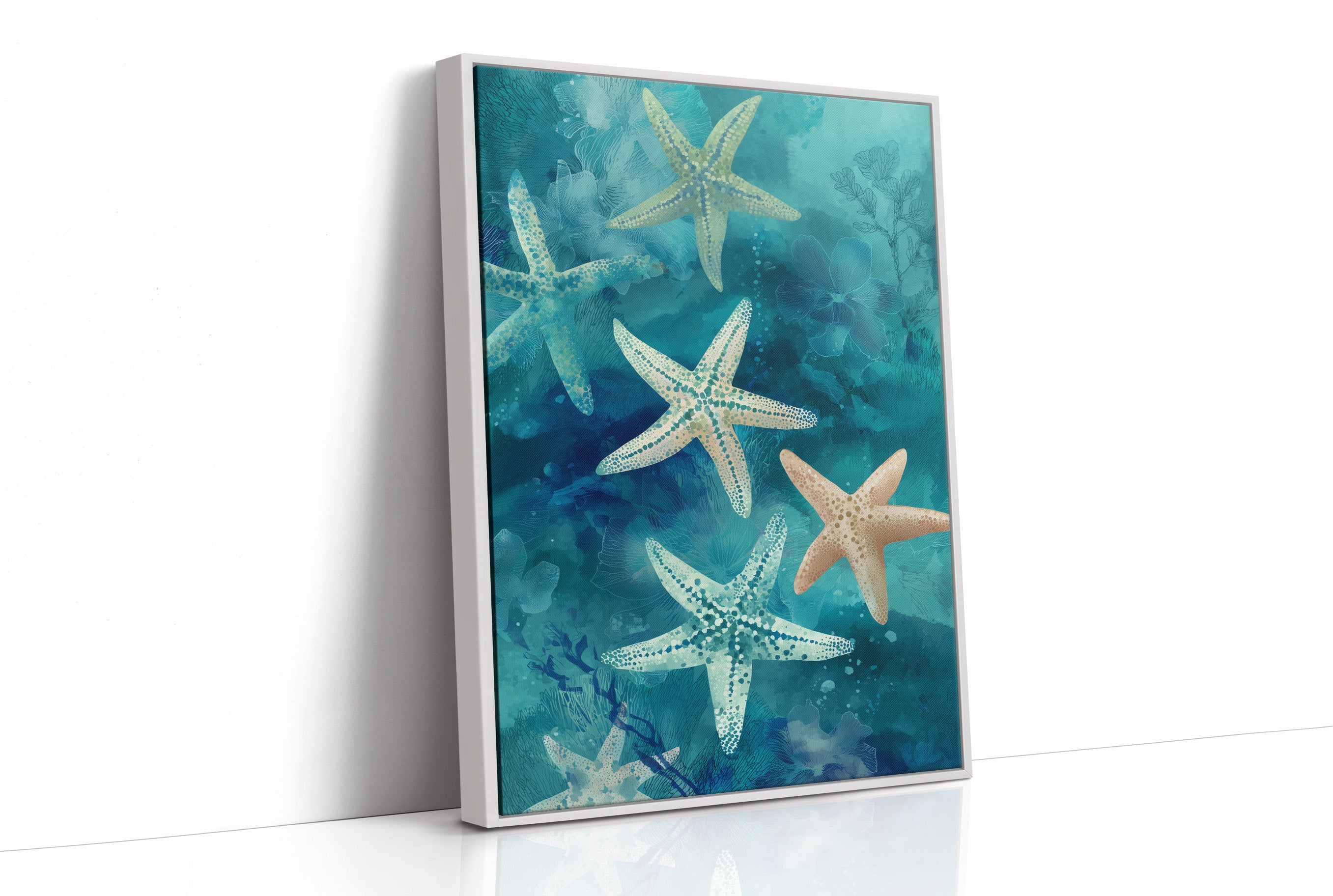 Celestial Navigators in Azure Depths