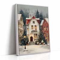 Snowfall on Main Street