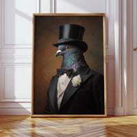 Dapper Feathers and Timeless Elegance