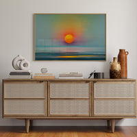 Ocean Dreams In Tangerine Light