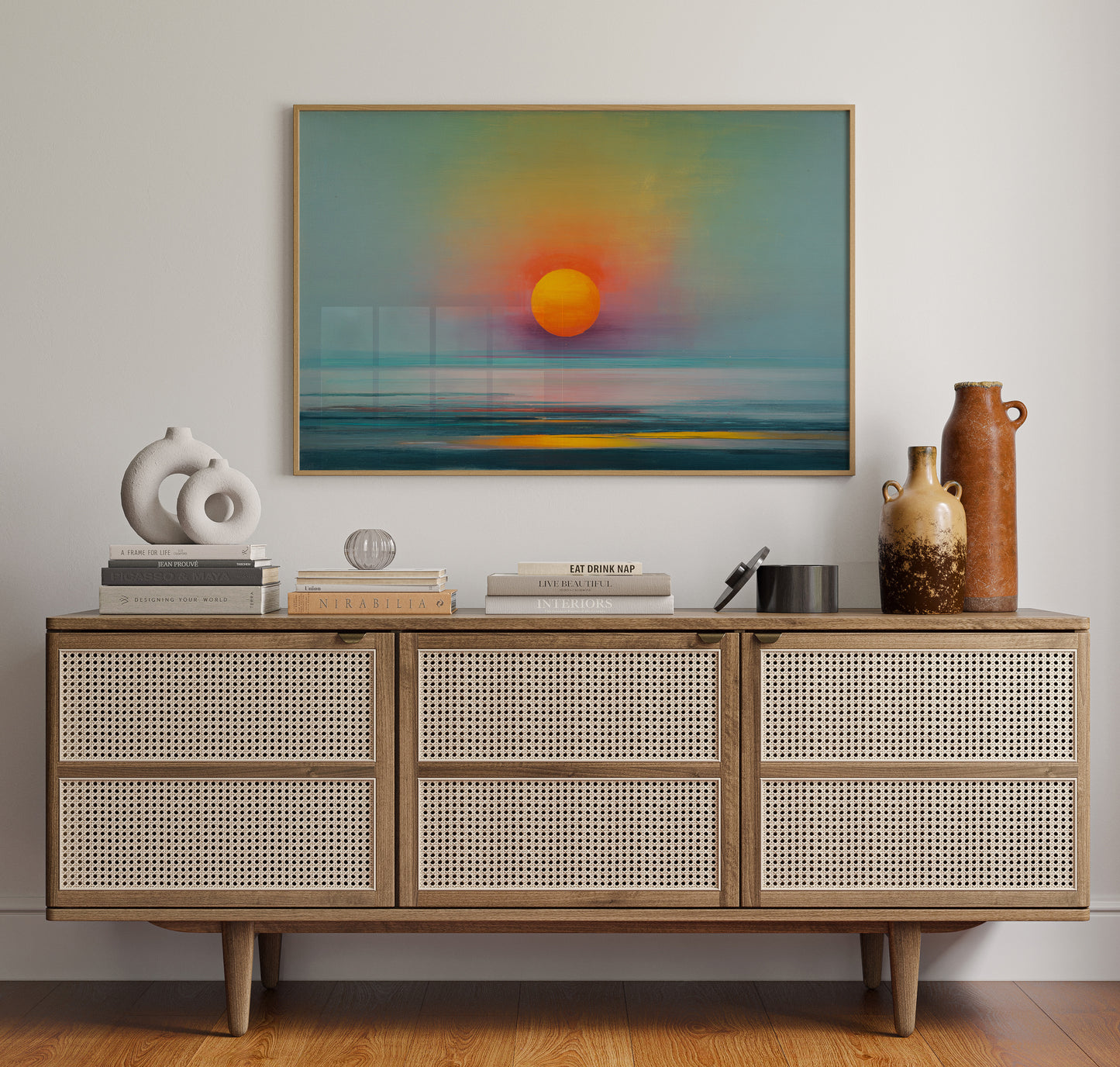 Ocean Dreams In Tangerine Light