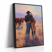 Prairie Love Under Copper Skies