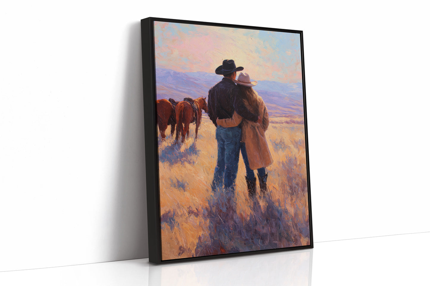 Prairie Love Under Copper Skies