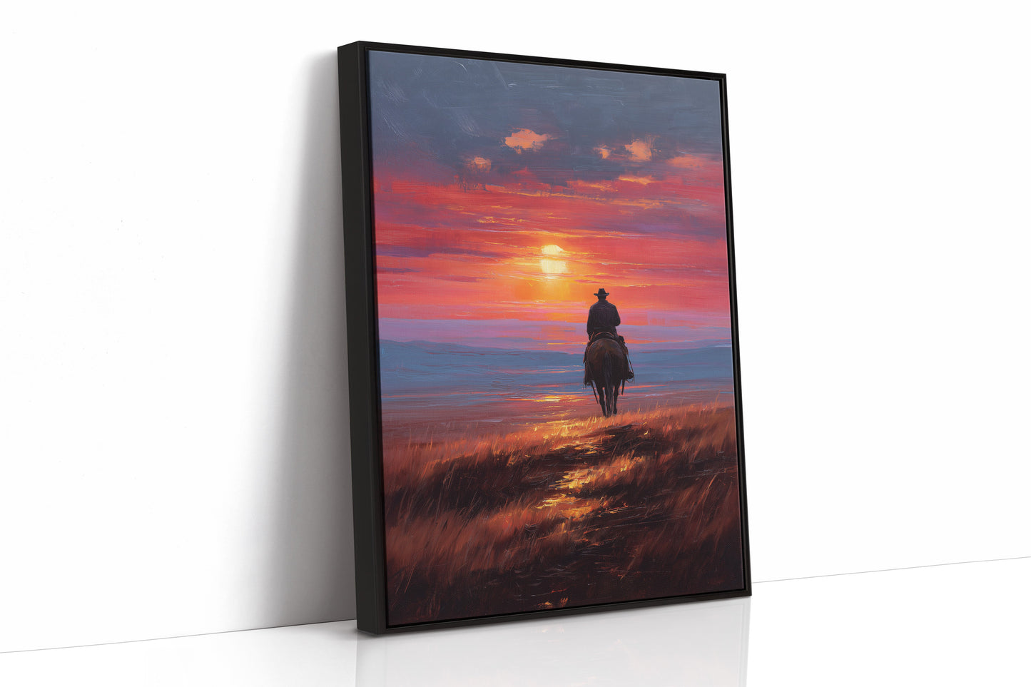 Sunset Trail To Distant Horizons
