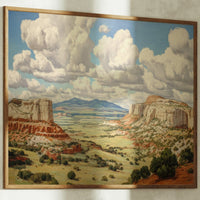 Mesa Clouds Paint Ancient Stories