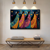 Sacred Stars Dance Through Night