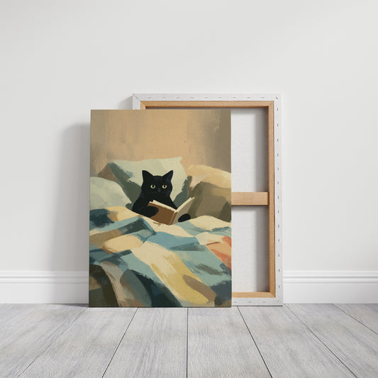 Midnight Scholar in Pastel Comfort