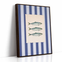 Nautical Trio: Mackerel on Cream