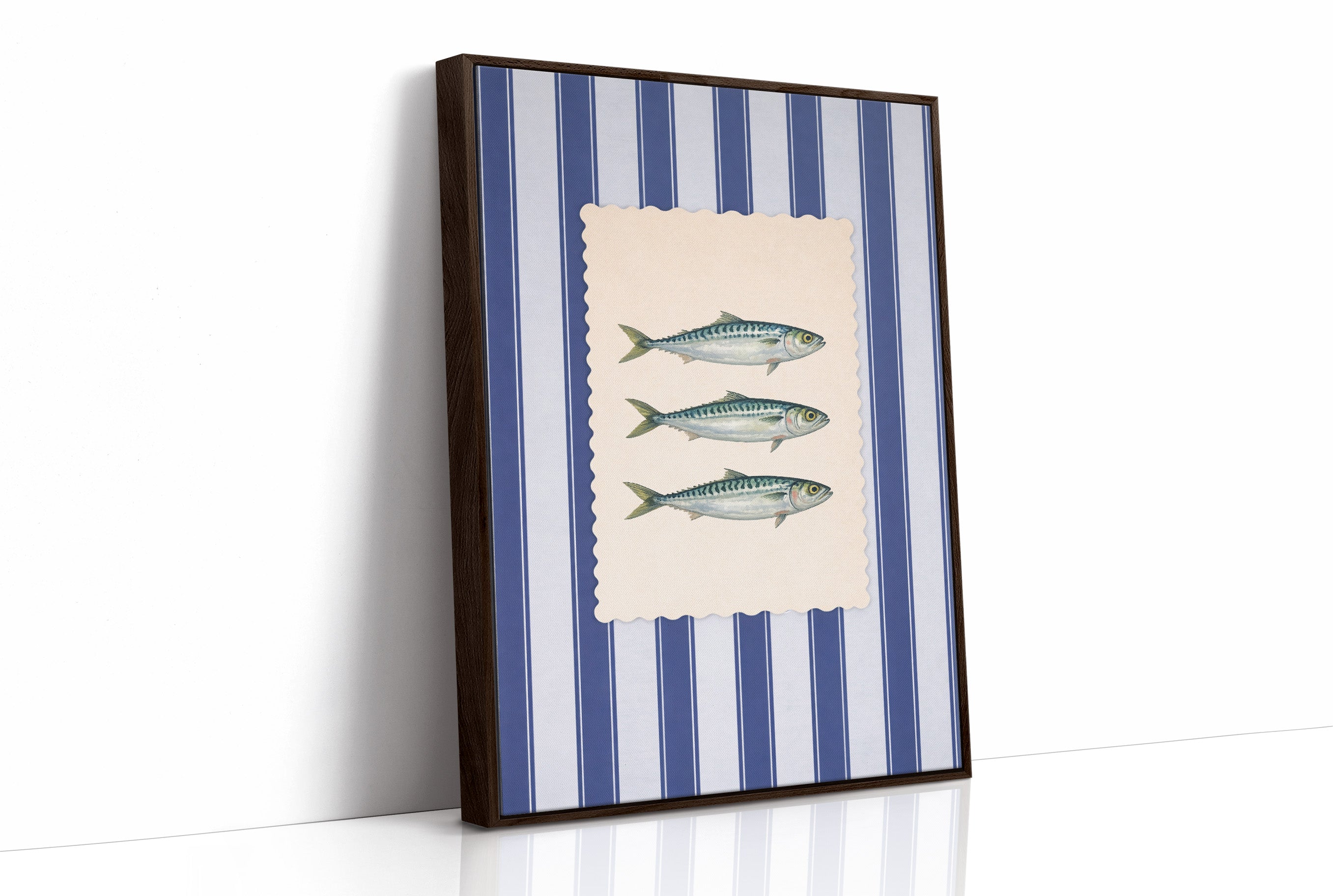 Nautical Trio: Mackerel on Cream