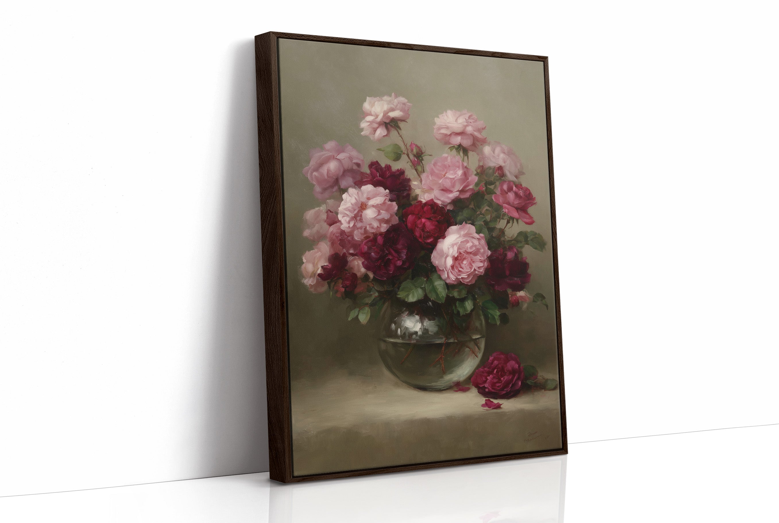 Blush and Burgundy in Bloom