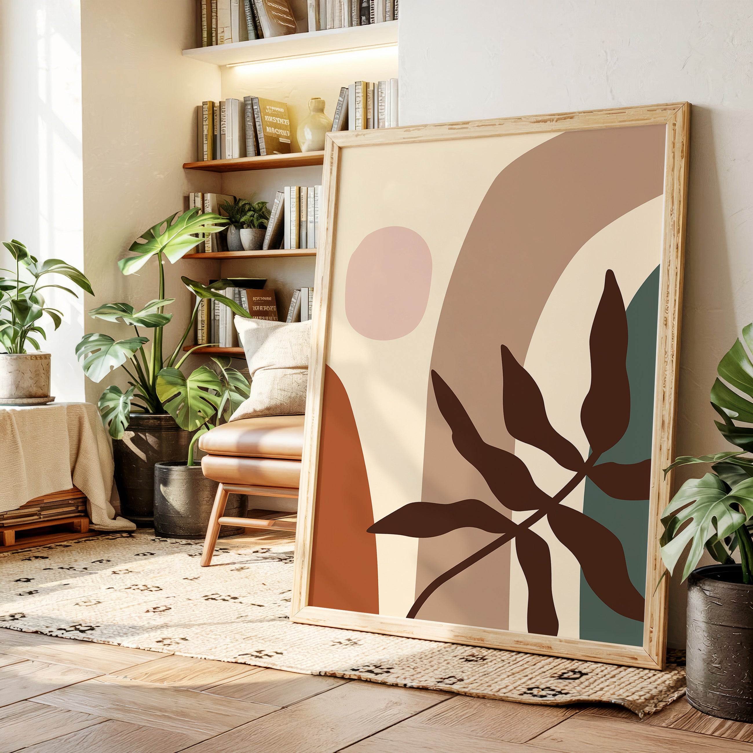 Beneath A Soft Color Canvas