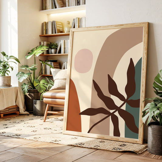 Beneath A Soft Color Canvas
