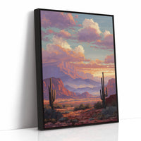 Copper Skies Over Silent Mesa