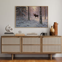 Winter's Light Finds Northern King