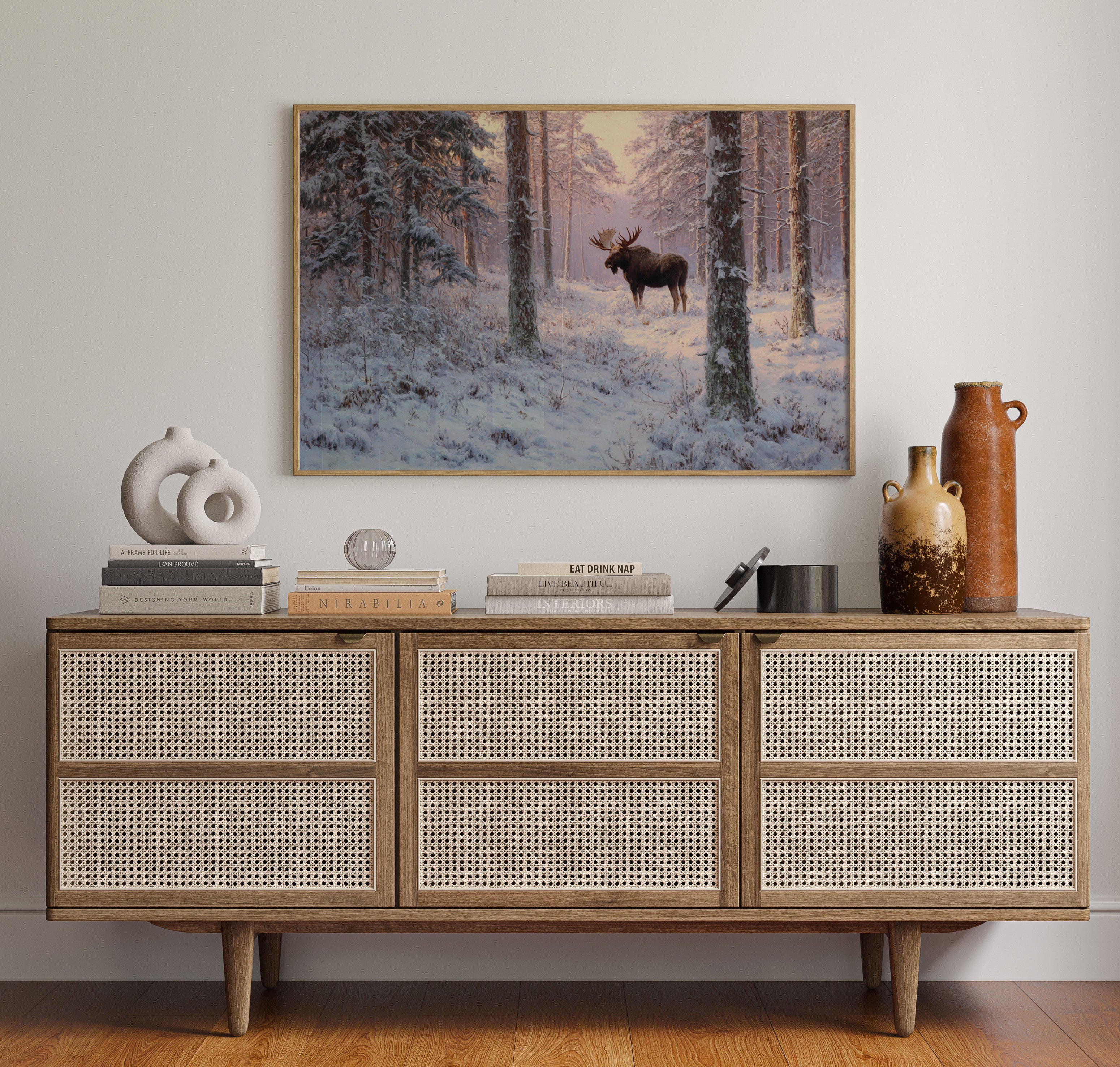 Winter's Light Finds Northern King