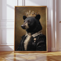 Regal Majesty in Woodland Silence