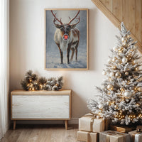 Rudolph Brings December's First Snow