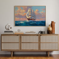 Sunset Sails Chase Ocean Dreams