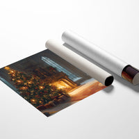 Silent Night In The Library Castle