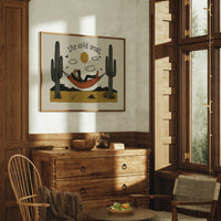 Saguaros Share Their Afternoon Peace