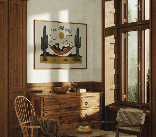 Saguaros Share Their Afternoon Peace