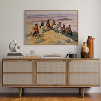 Riders Follow Ancient Prairie Winds