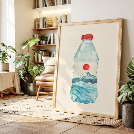 Mount Fuji In A Bottle