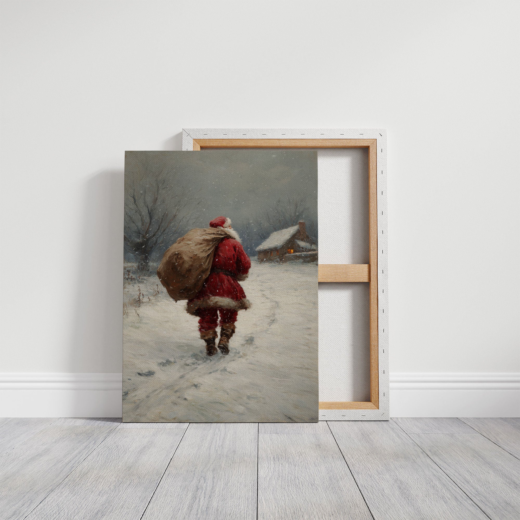 Snow Falls Soft On Christmas Eve